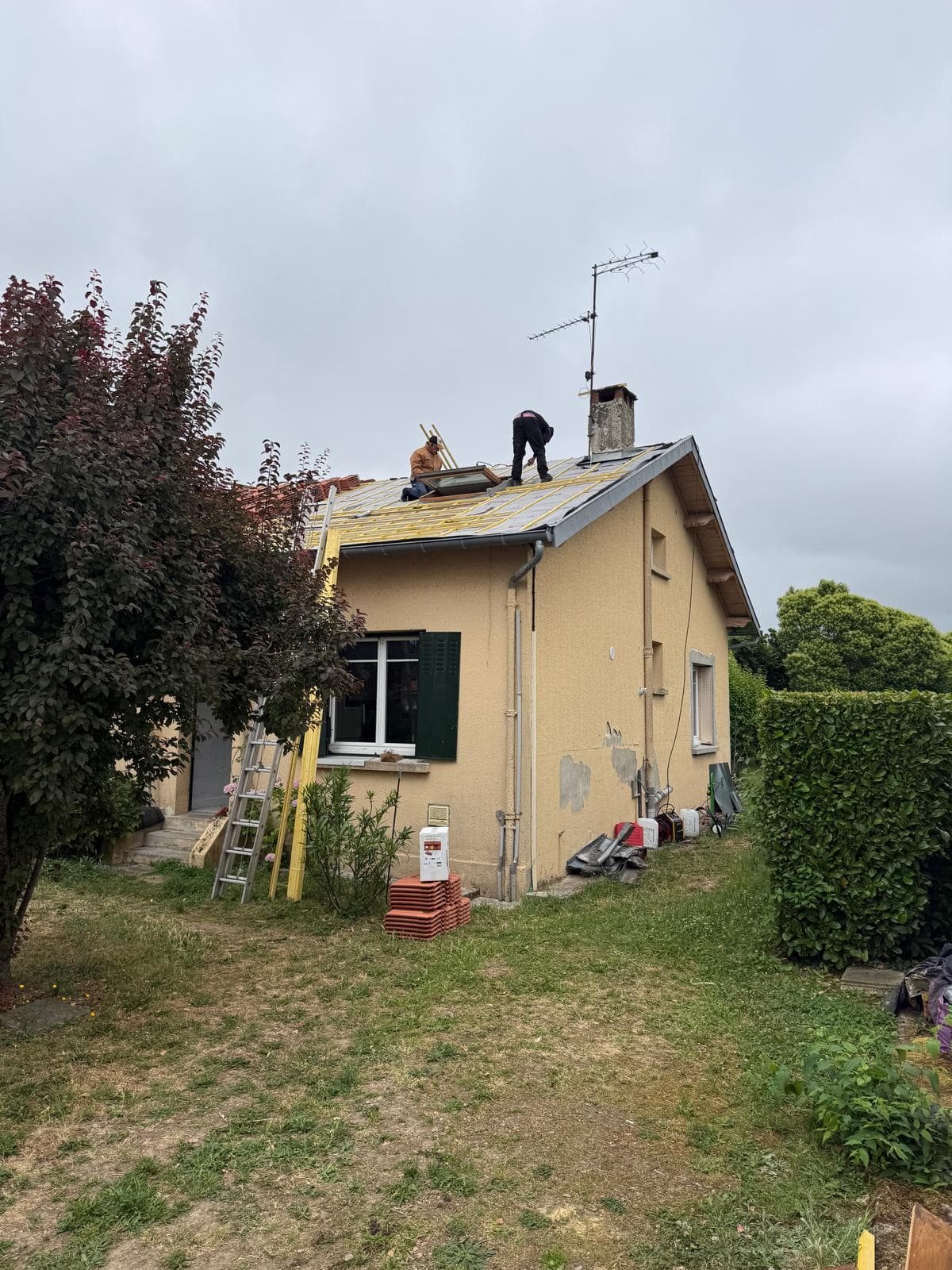 Réfection sur pavillon