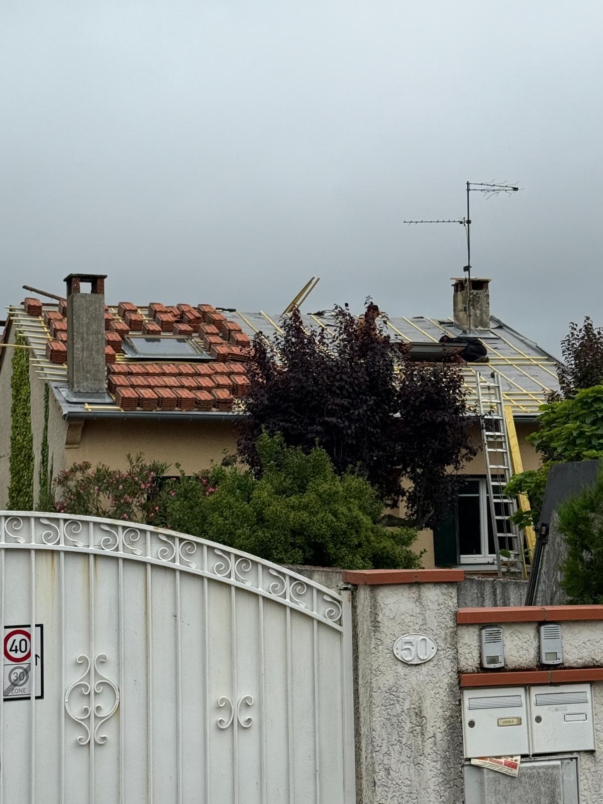 Mise hors d'eau, tempête